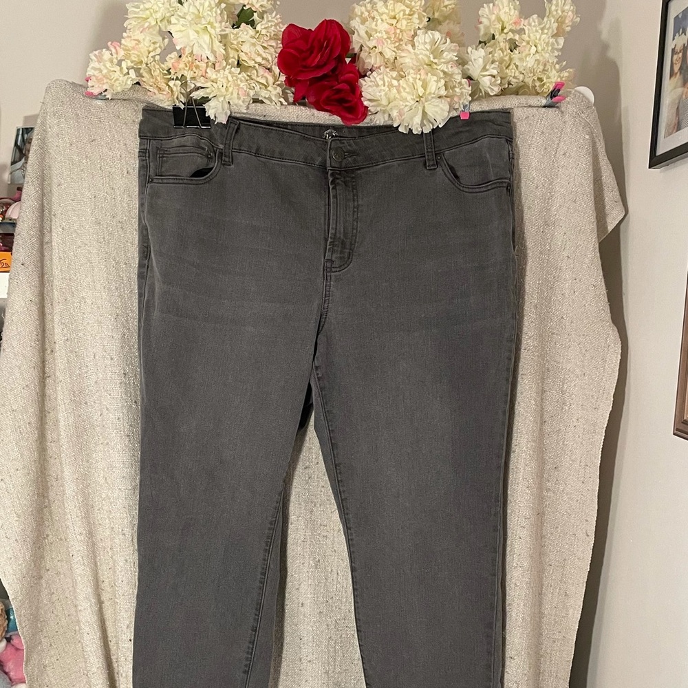 Lane Bryant Distressed Jeans